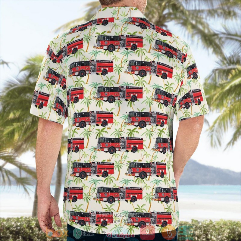 NEW Washington Pennsylvania City of Washington Fire Department Aloha Shirt 4 NEW Washington Pennsylvania City of Washington Fire Department Aloha Shirt word2