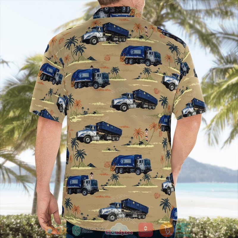 NEW Waste Connections of Canada Aloha Shirt 4 NEW Waste Connections of Canada Aloha Shirt word2