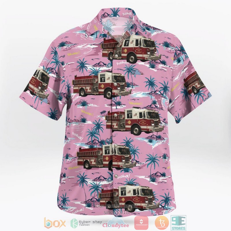 NEW Waynesville North Carolina Waynesville Fire Department Aloha Shirt 2 NEW Waynesville North Carolina Waynesville Fire Department Aloha Shirt word2