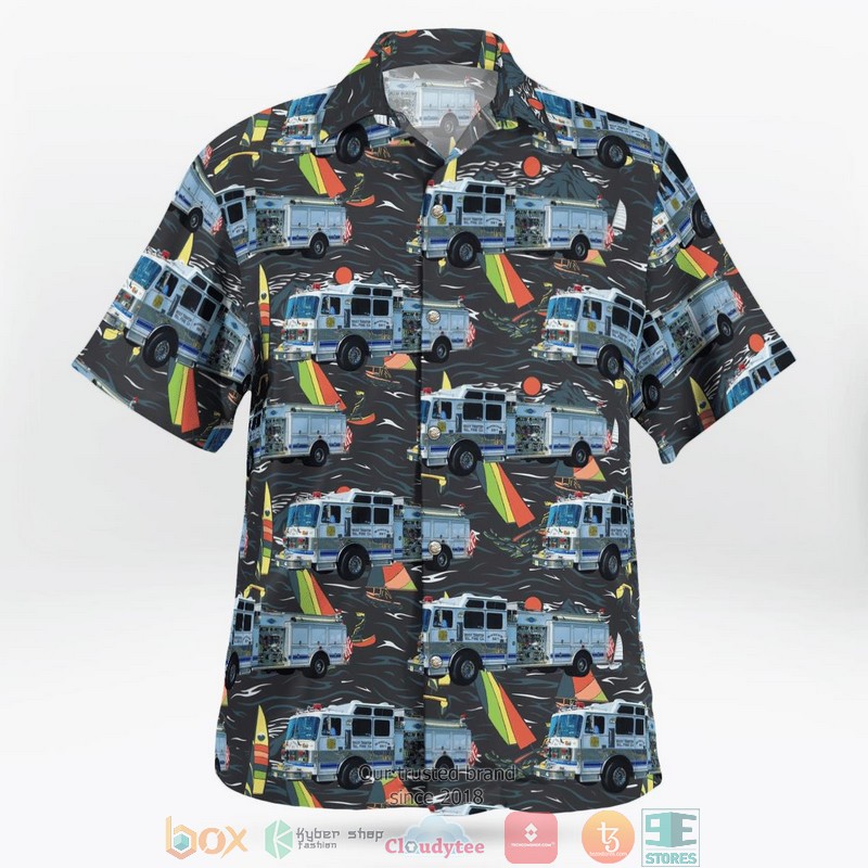 NEW West Trenton Vol. Fire Co. 1 Station 33 Ewing New Jersey Aloha Shirt 2 NEW West Trenton Vol. Fire Co. 1 Station 33 Ewing New Jersey Aloha Shirt word2