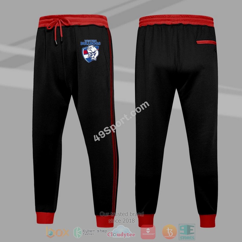 NEW Western Bulldogs Tracksuits Jacket and Pant word3