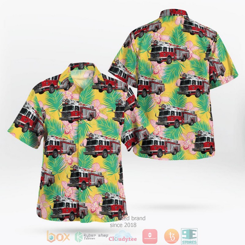 Whistler Fire Rescue Service Whistler Canada Aloha Shirt 1 Whistler Fire Rescue Service Whistler Canada Aloha Shirt word3