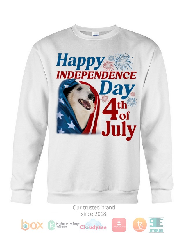 White Borzoi Happy Independence Day 4th Of July Shirt, Hoodie 7 White Borzoi Happy Independence Day 4th Of July Shirt, Hoodie word2
