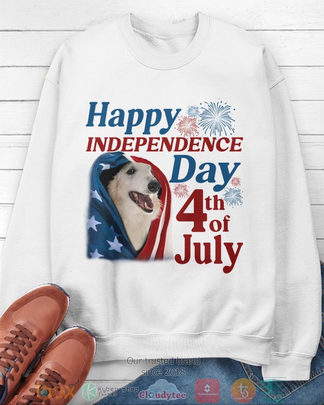 White Borzoi Happy Independence Day 4th Of July Shirt, Hoodie 9 White Borzoi Happy Independence Day 4th Of July Shirt, Hoodie word2