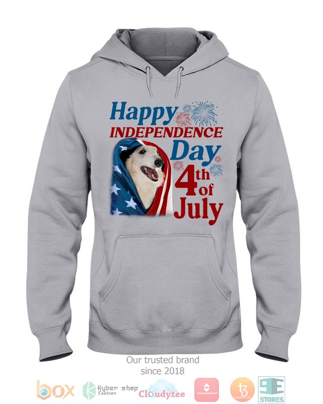 White Borzoi Happy Independence Day 4th Of July Shirt, Hoodie 10 White Borzoi Happy Independence Day 4th Of July Shirt, Hoodie word2