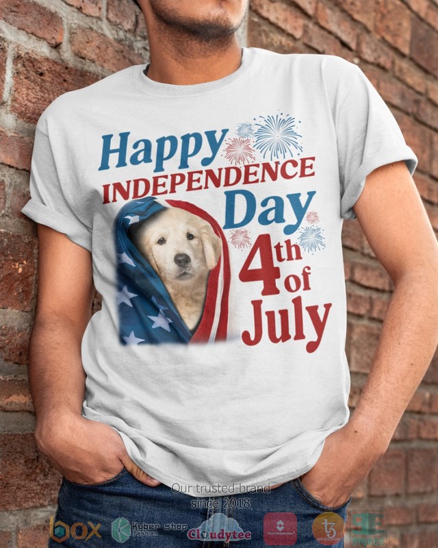 White Golden Retriever Happy Independence Day 4th Of July Shirt, Hoodie 6 White Golden Retriever Happy Independence Day 4th Of July Shirt, Hoodie word3