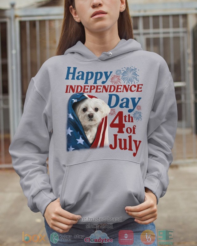White Maltese Happy Independence Day 4th Of July Shirt, Hoodie 13 White Maltese Happy Independence Day 4th Of July Shirt, Hoodie word3