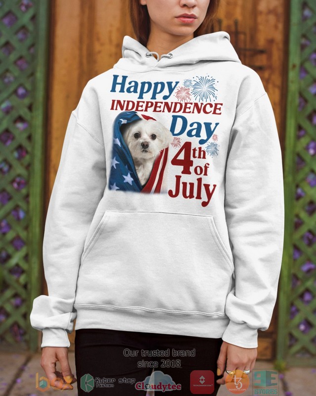 White Maltese Happy Independence Day 4th Of July Shirt, Hoodie 16 White Maltese Happy Independence Day 4th Of July Shirt, Hoodie word3