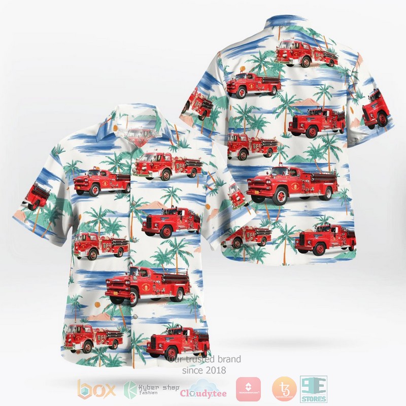 BEST White Sulphur Springs West Virginia Greenbrier Hotel Fire Department Hawaii Shirt