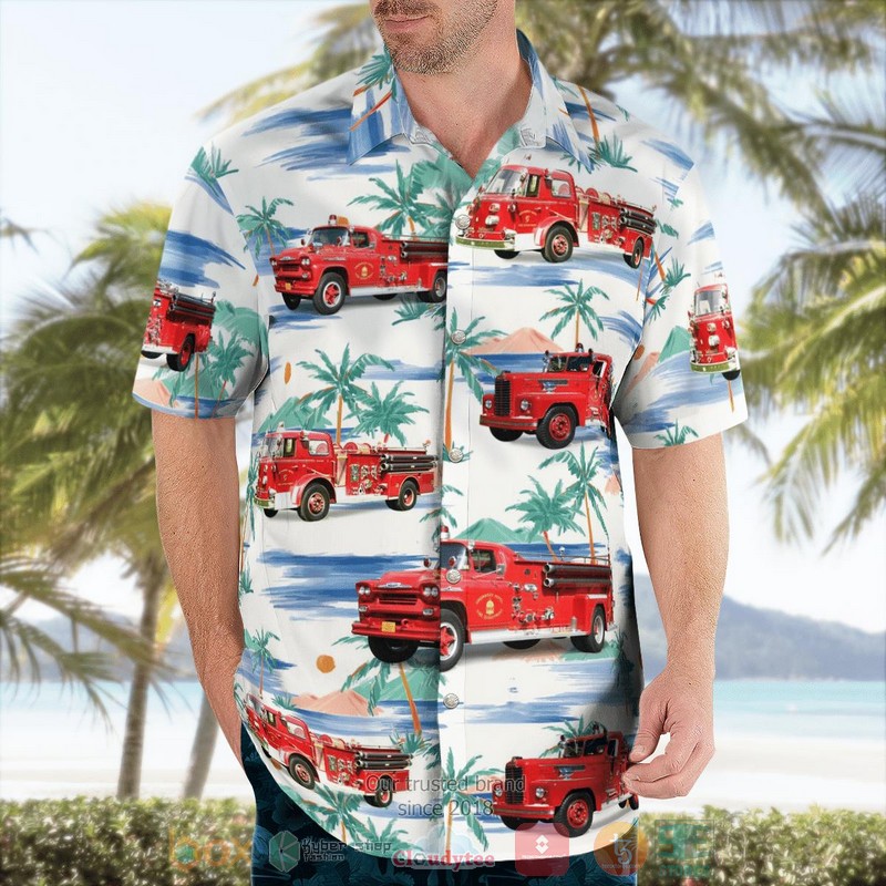BEST White Sulphur Springs West Virginia Greenbrier Hotel Fire Department Hawaii Shirt word2