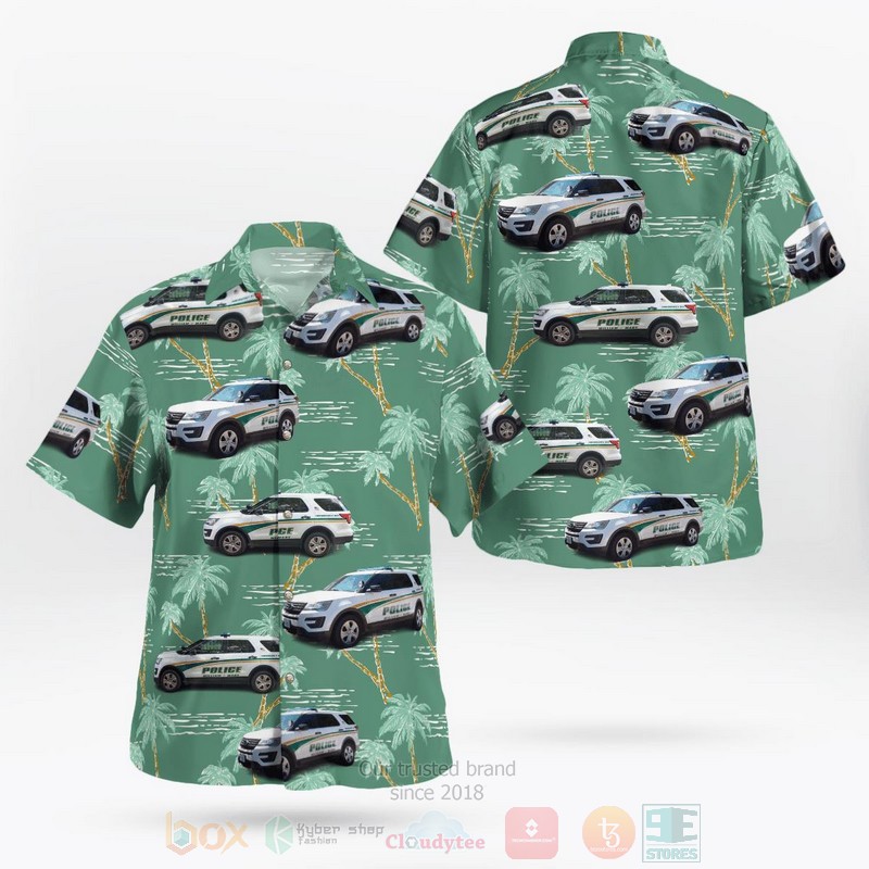 BEST William & Mary Police, Williamsburg, Virginia 3D Aloha Shirt word2
