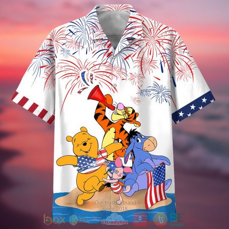 HOT Winnie The Pooh 4Th Of July Hawaiian Shirt 4 HOT Winnie The Pooh 4Th Of July Hawaiian Shirt word2