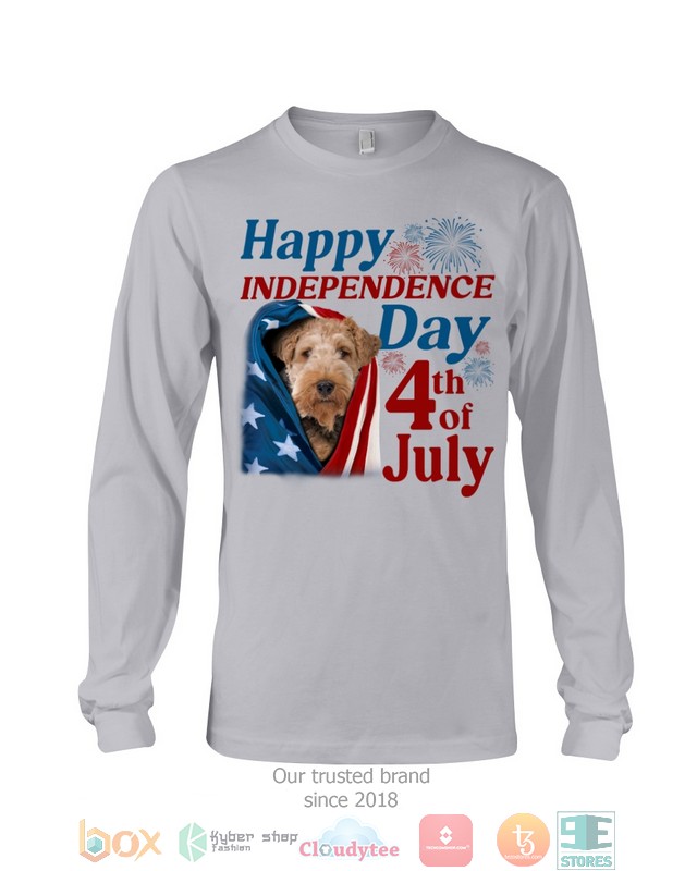 Wire Fox Terrier Happy Independence Day 4th Of July Shirt, Hoodie word2