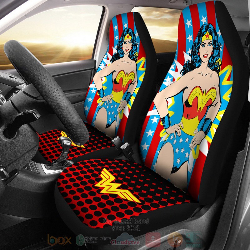 BEST Wonder Woman Dc Comics Luxury Car Seat Covers