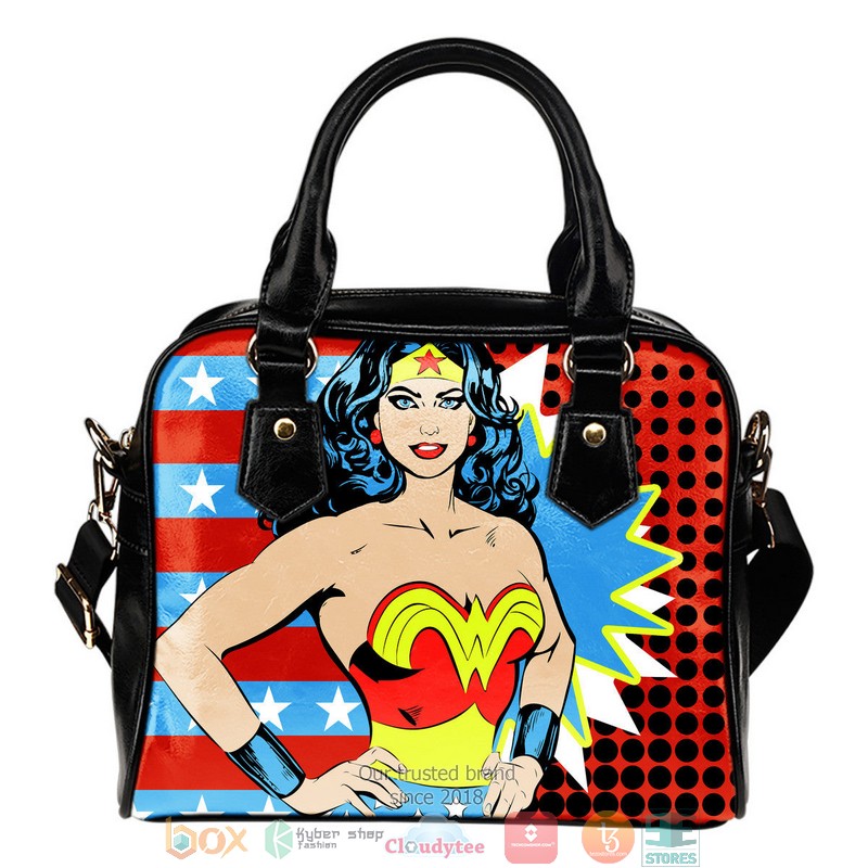 Wonder Woman Leather Handbag word1