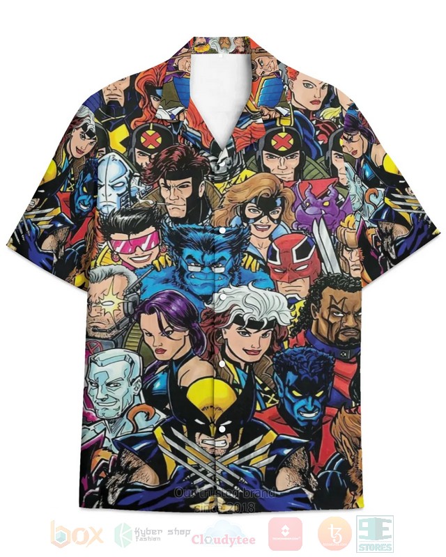 BEST X-Men Aloha Hawaiian Shirt