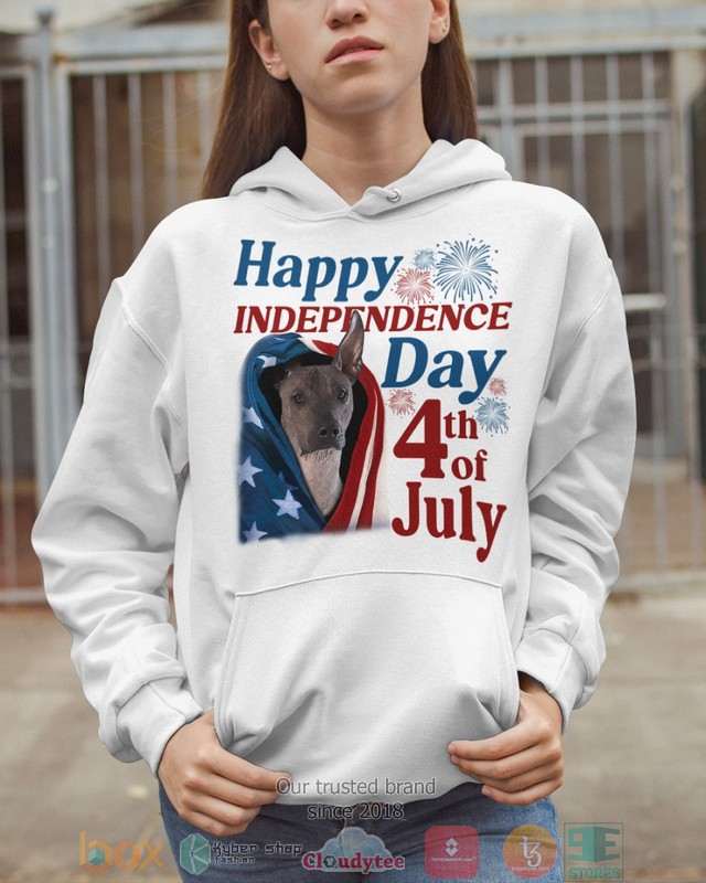 Xoloitzcuintli Happy Independence Day 4th Of July Shirt, Hoodie word1