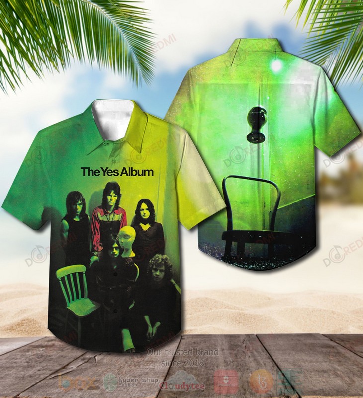 BEST Yes The Yes Album Album Aloha Hawaiian Shirt