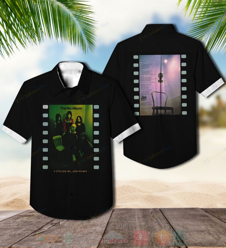 BEST Yes The Yes Black Album Aloha Hawaiian Shirt