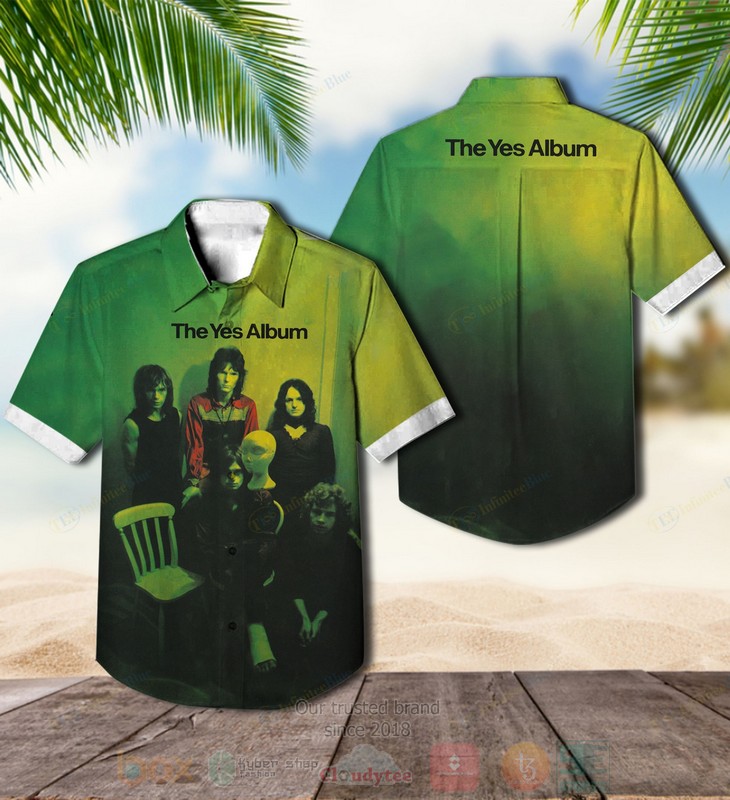 BEST Yes The Yes Green Album Aloha Hawaiian Shirt