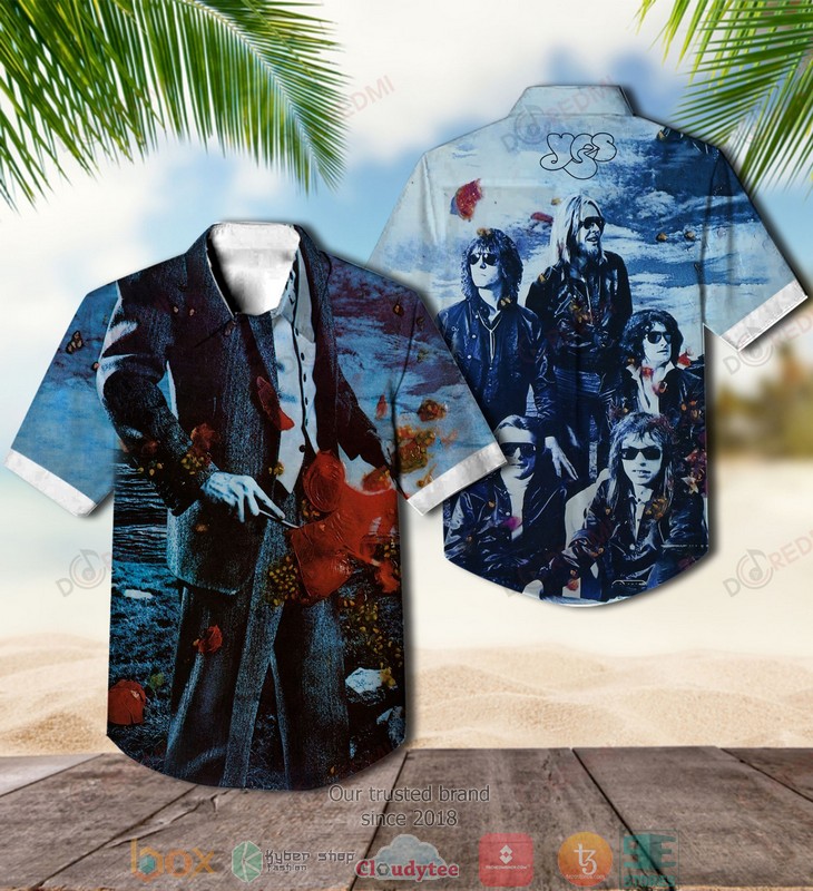 Yes Tormato Short Sleeve Hawaiian Shirt word3