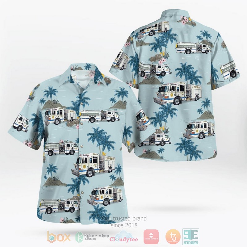 BEST Yoe Fire Company Rescue Department Pennsylvania Hawaii Shirt word1