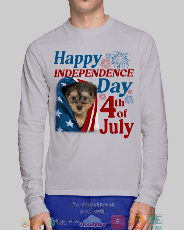 Yorkipoo Happy Independence Day 4th Of July Shirt, Hoodie word2