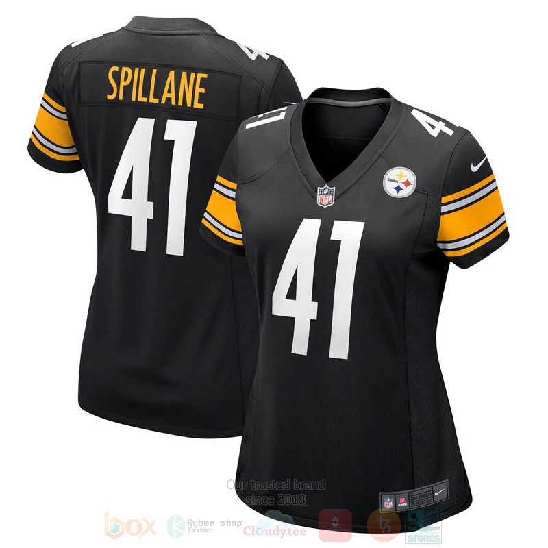 BEST Pittsburgh Steelers Robert Spillane Black Jersey Football 3 BEST Pittsburgh Steelers Robert Spillane Black Jersey Football word1