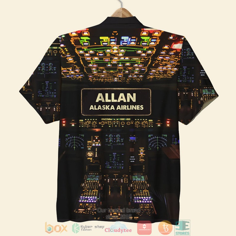 Personalized Pilot Control Panel Hawaiian Shirt