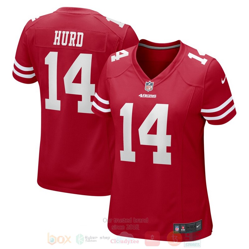 BEST San Francisco 49ers Jalen Hurd Scarlet Jersey Football 3 BEST San Francisco 49ers Jalen Hurd Scarlet Jersey Football word3