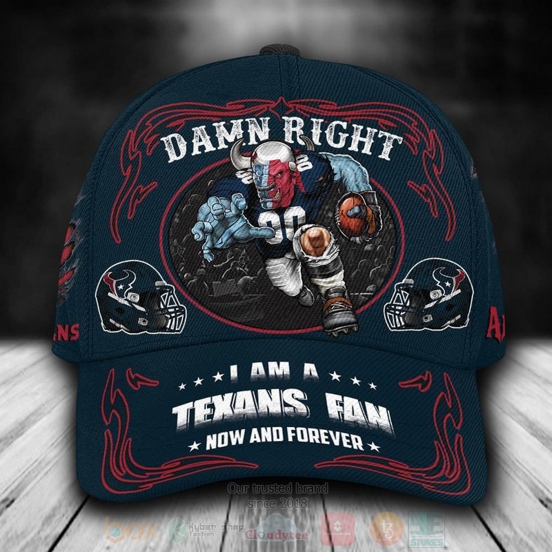 BEST Houston Texans Mascot NFL Team Custom Name 3D Cap 1 BEST Houston Texans Mascot NFL Team Custom Name 3D Cap word1