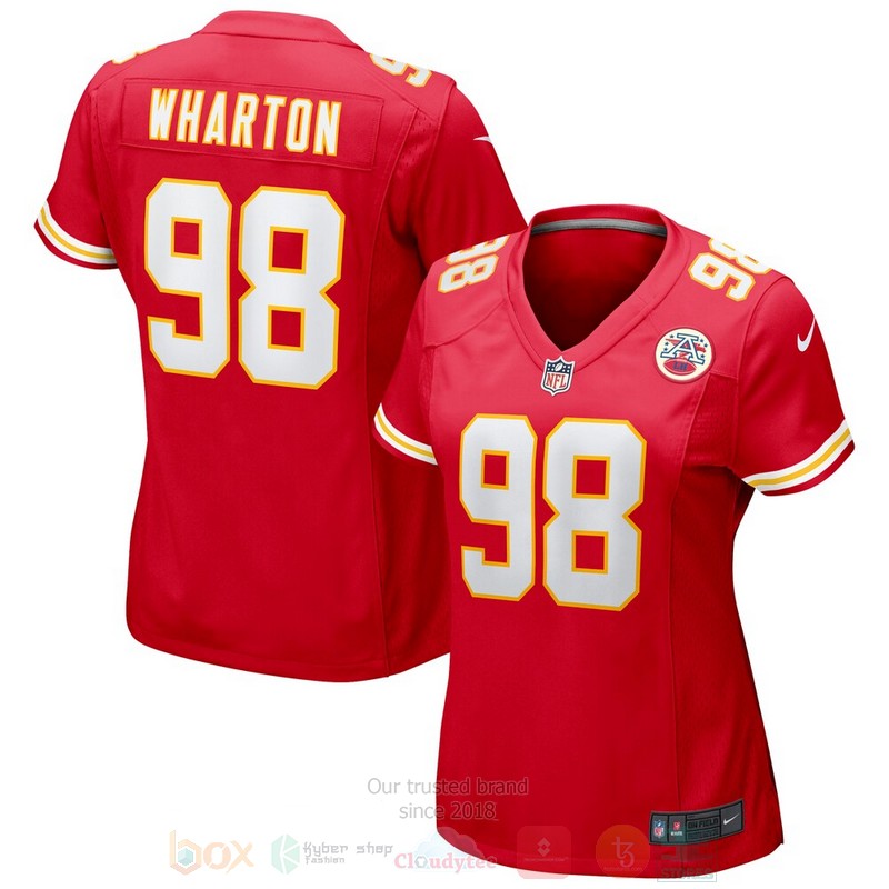 BEST Kansas City Chiefs Tershawn Wharton NFL Red Jersey Football 2 BEST Kansas City Chiefs Tershawn Wharton NFL Red Jersey Football word1