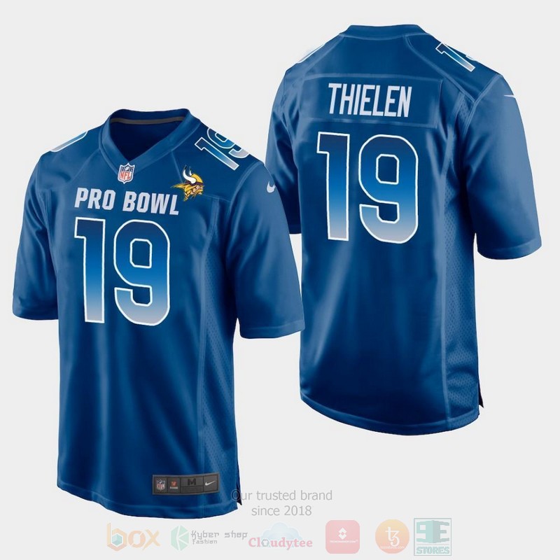 BEST Adam Thielen Minnesota Vikings NFC 2019 Pro Bowl Jersey Football 2 BEST Adam Thielen Minnesota Vikings NFC 2019 Pro Bowl Jersey Football word1