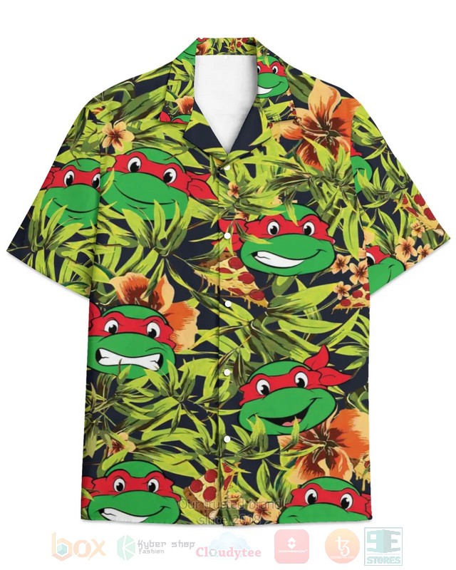 BEST Teenage Mutant Ninja Turtles Raphael Aloha Hawaiian Shirt