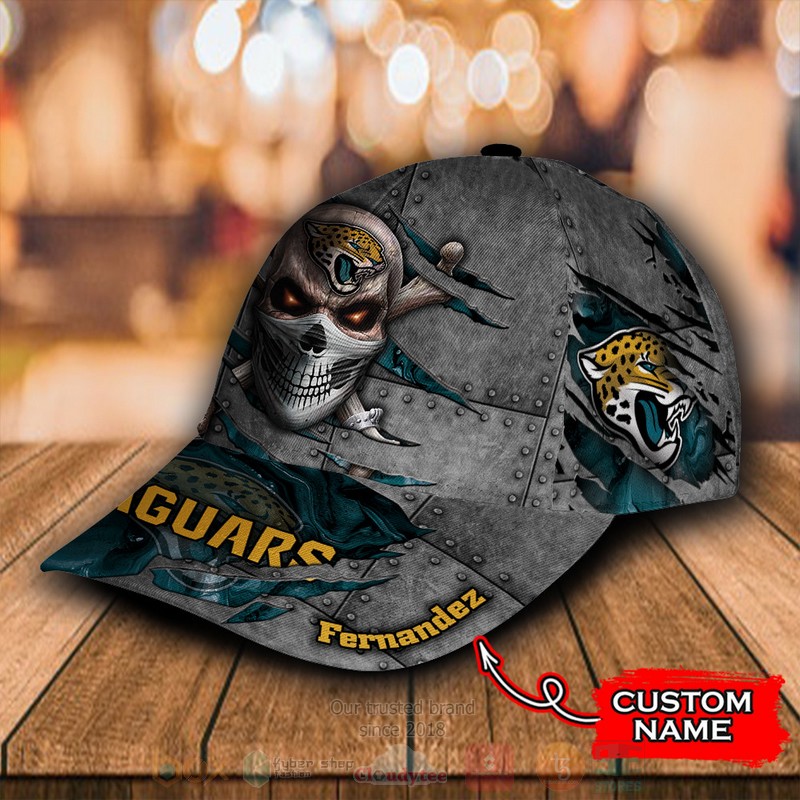 BEST Jacksonville Jaguars Skull Custom Classic Cap 3 BEST Jacksonville Jaguars Skull Custom Classic Cap word1