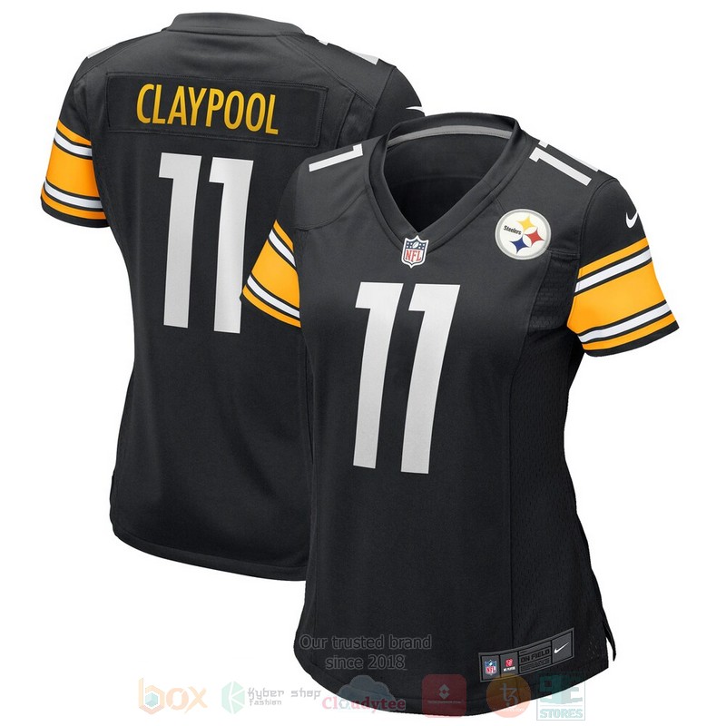 BEST Pittsburgh Steelers Chase Claypool Black Jersey Football 2 BEST Pittsburgh Steelers Chase Claypool Black Jersey Football word2