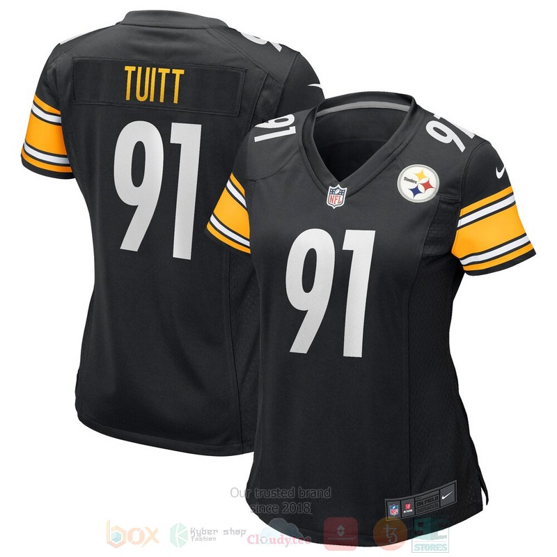 BEST Pittsburgh Steelers Stephon Tuitt Black Jersey Football