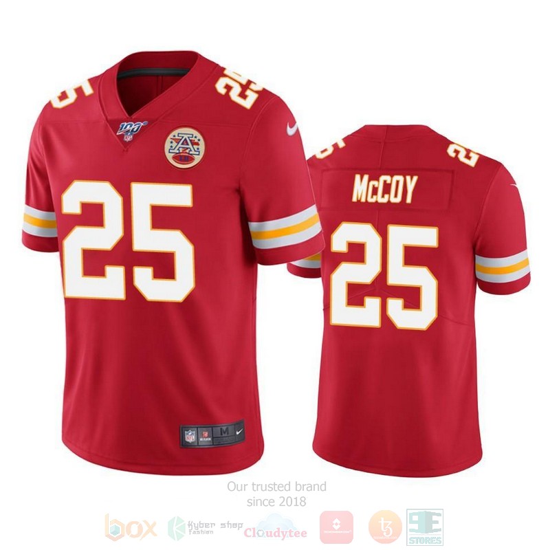 BEST LeSean McCoy Kansas City Chiefs Red Jersey Football word1