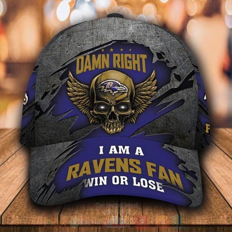 BEST Baltimore Ravens Skull Custom Classic Cap 9 BEST Baltimore Ravens Skull Custom Classic Cap word2