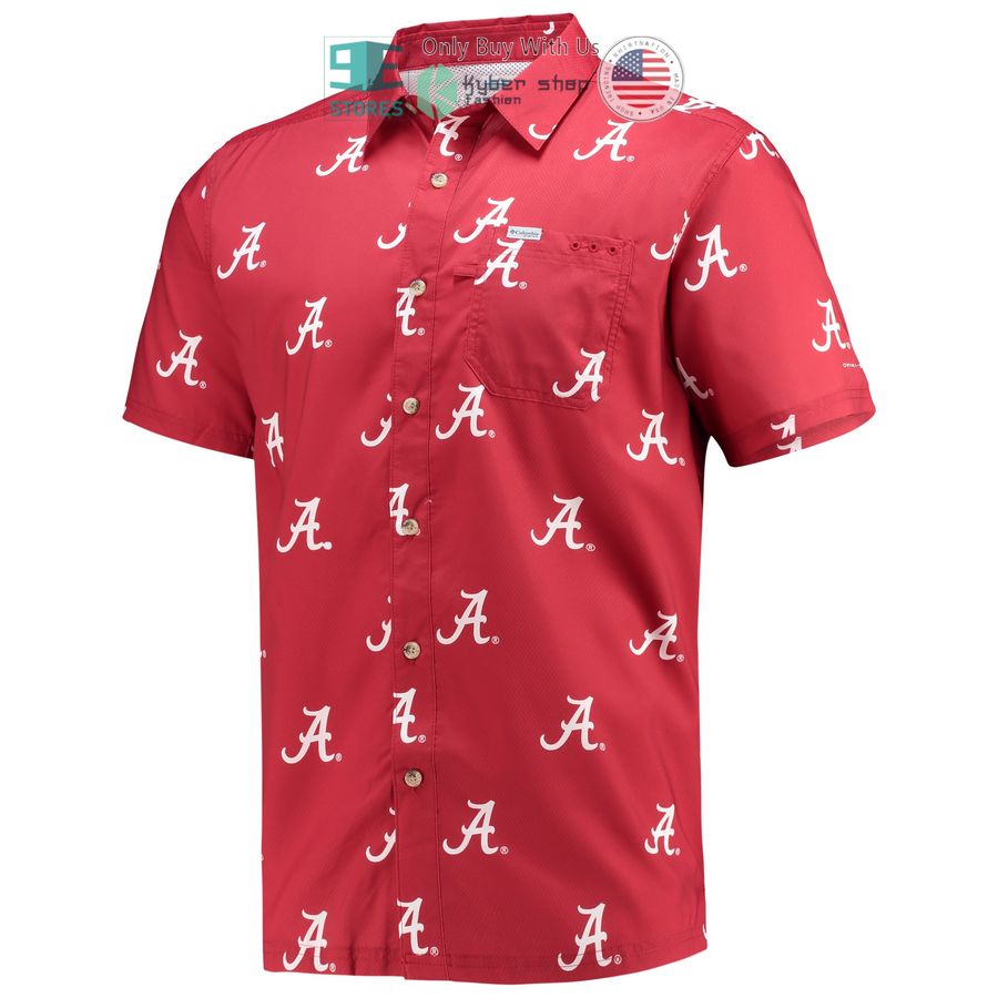 HOT Alabama Crimson Tide Columbia Super Slack Tide Crimson Hawaii Shirt 2 alabama crimson tide columbia super slack tide crimson hawaiian shirt 2 59646