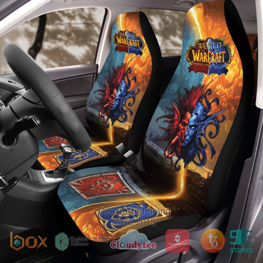 Alliance-Horde World Of Warcraft Car Seat Cover 10 alliance horde world of warcraft car seat cover 1 16612