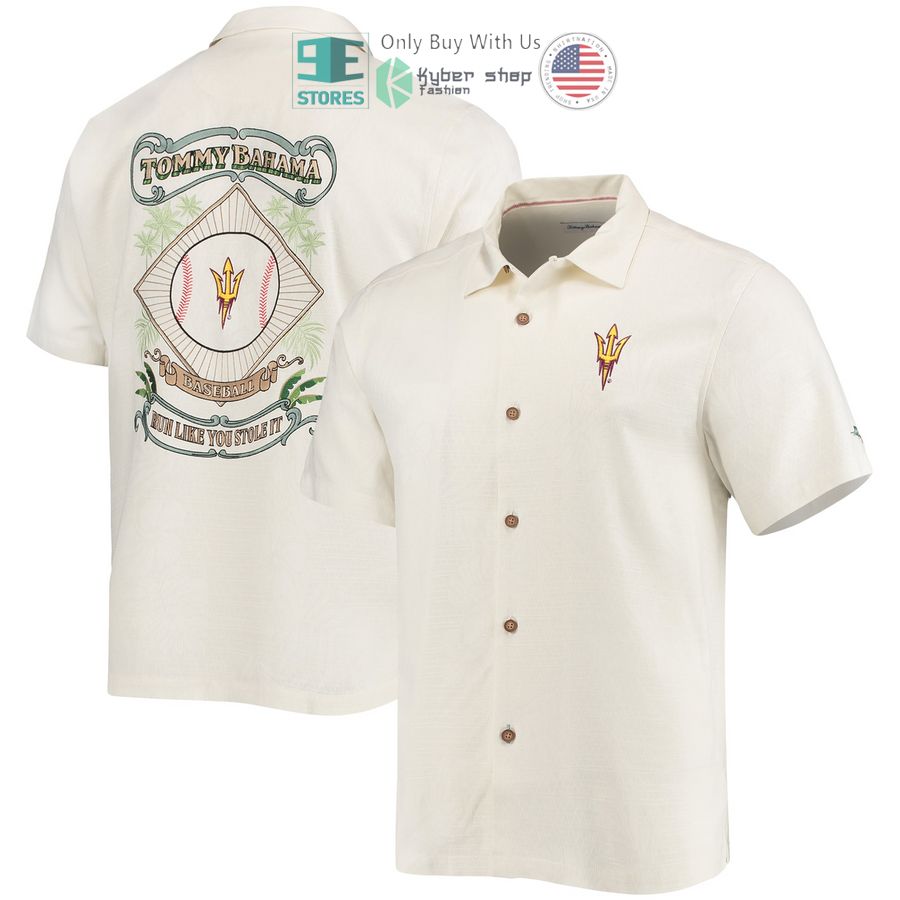 HOT Arizona State Sun Devils Tommy Bahama Run Like You Stole It Camp White Hawaii Shirt 1 arizona state sun devils tommy bahama run like you stole it camp white hawaiian shirt 1 57727