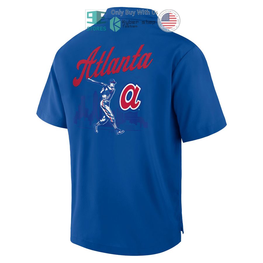 HOT Atlanta Braves Fanatics Branded Proven Winner Camp Royal Hawaii Shirt 3 atlanta braves fanatics branded proven winner camp royal hawaiian shirt 3 98680