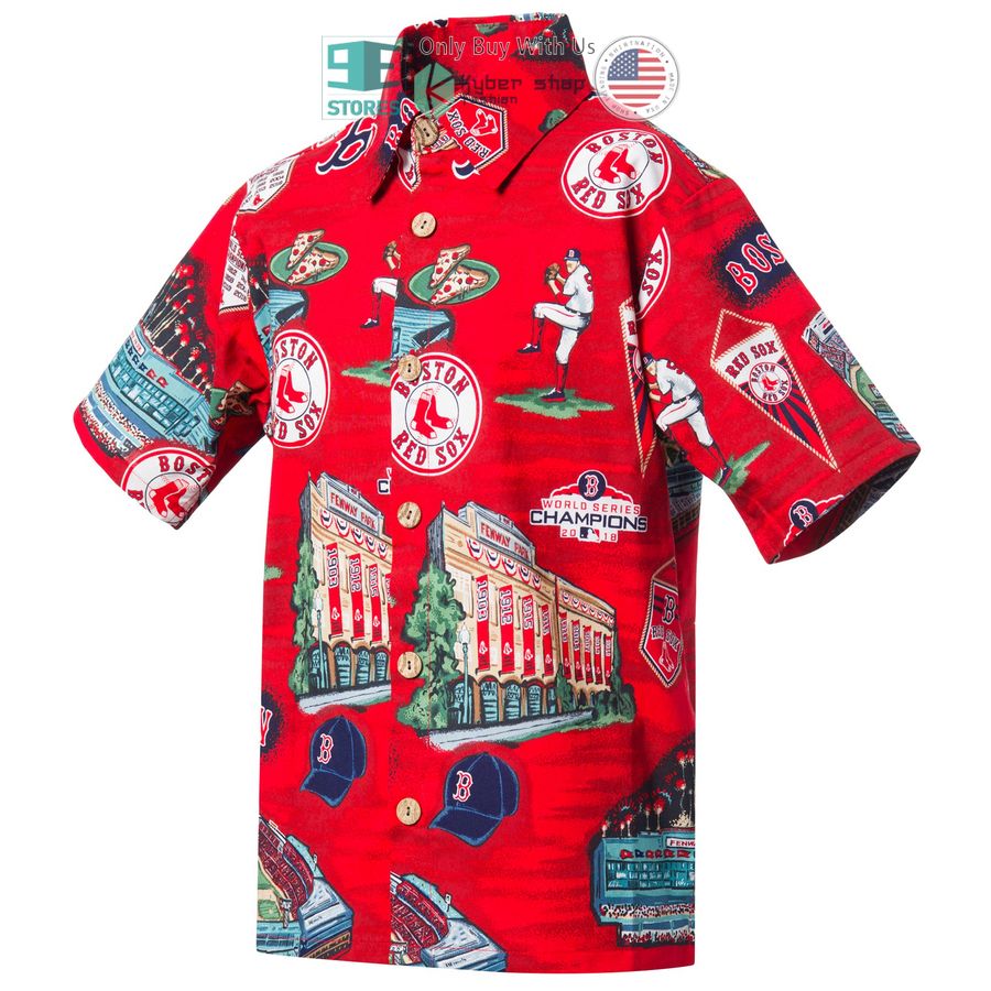 HOT Boston Red Sox Reyn Spooner Scenic Red Hawaii Shirt 2 boston red sox reyn spooner scenic red hawaiian shirt 2 25170