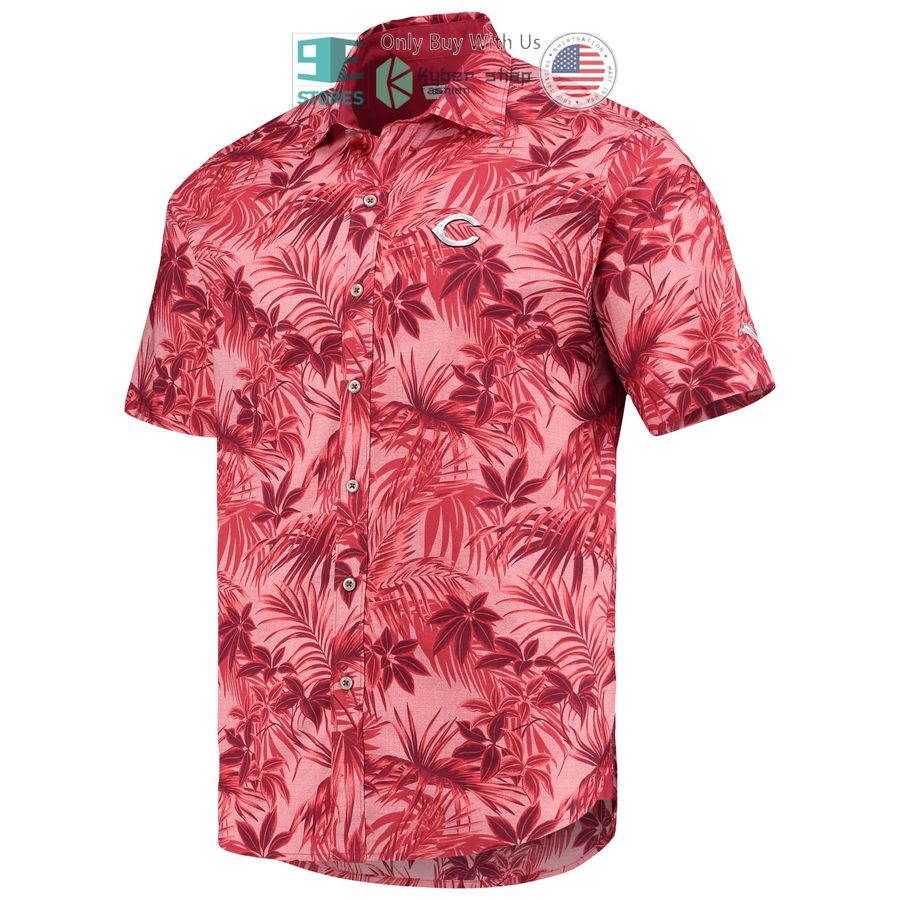 HOT Cincinnati Reds Tommy Bahama Sport Reign Forest Fronds Red Hawaii Shirt 2 cincinnati reds tommy bahama sport reign forest fronds red hawaiian shirt 2 56870
