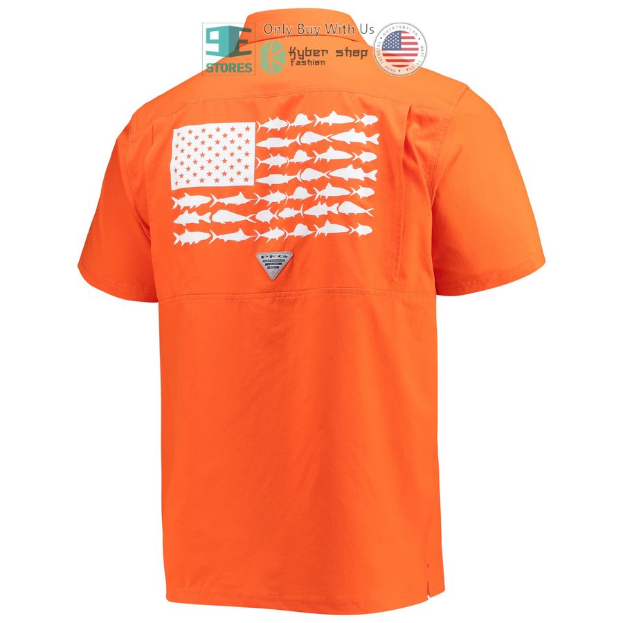 HOT Clemson Tigers Columbia PFG Slack Tide Camp Orange Hawaii Shirt 3 clemson tigers columbia pfg slack tide camp orange hawaiian shirt 3 92061