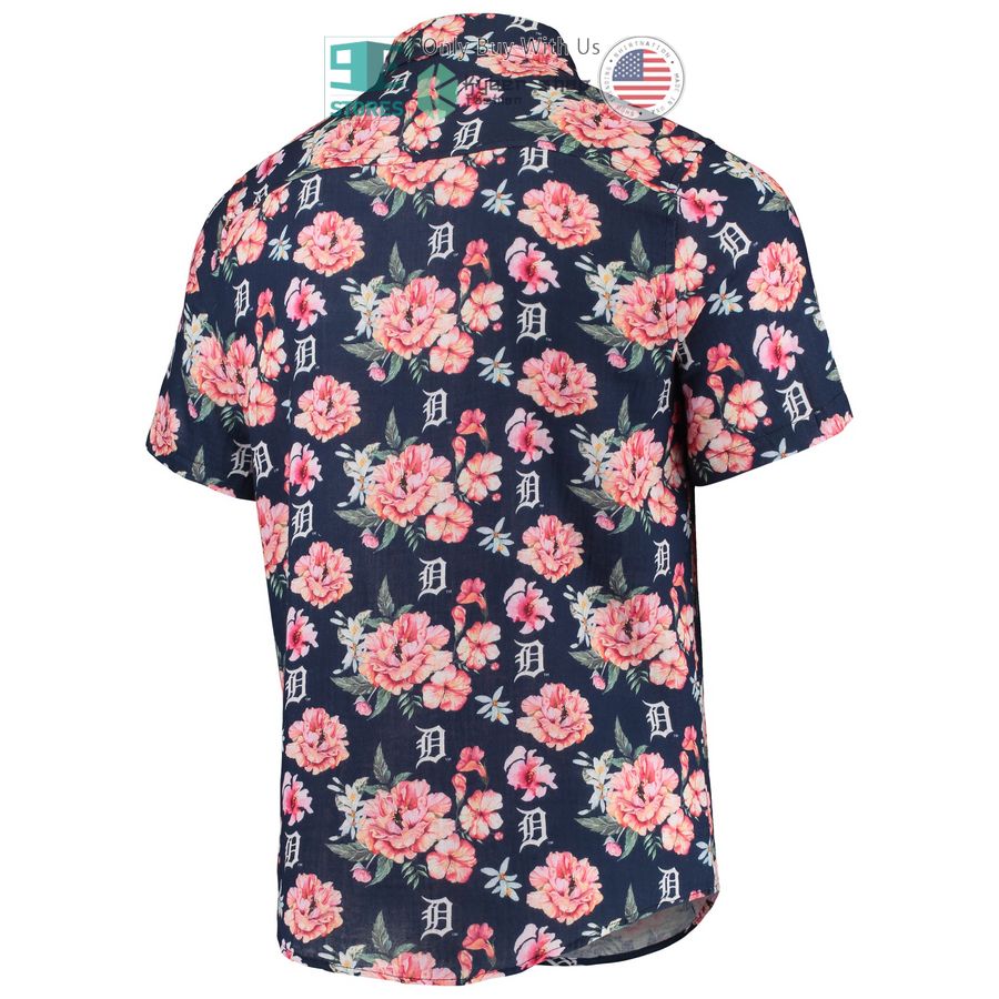 HOT Detroit Tigers FOCO Floral Linen Navy Hawaii Shirt 3 detroit tigers foco floral linen navy hawaiian shirt 3 21973