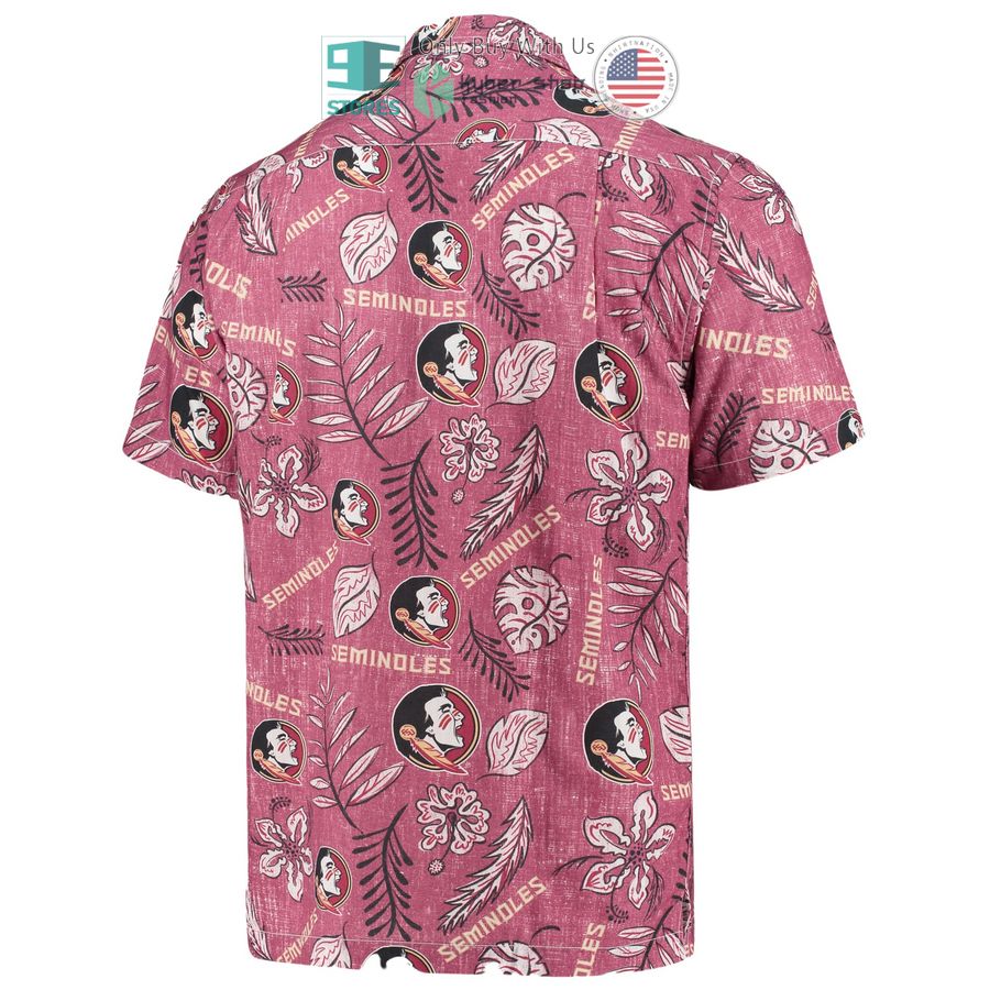HOT Florida State Seminoles Wes & Willy Vintage Floral Garnet Hawaii Shirt 3 florida state seminoles wes willy vintage floral garnet hawaiian shirt 3 93759