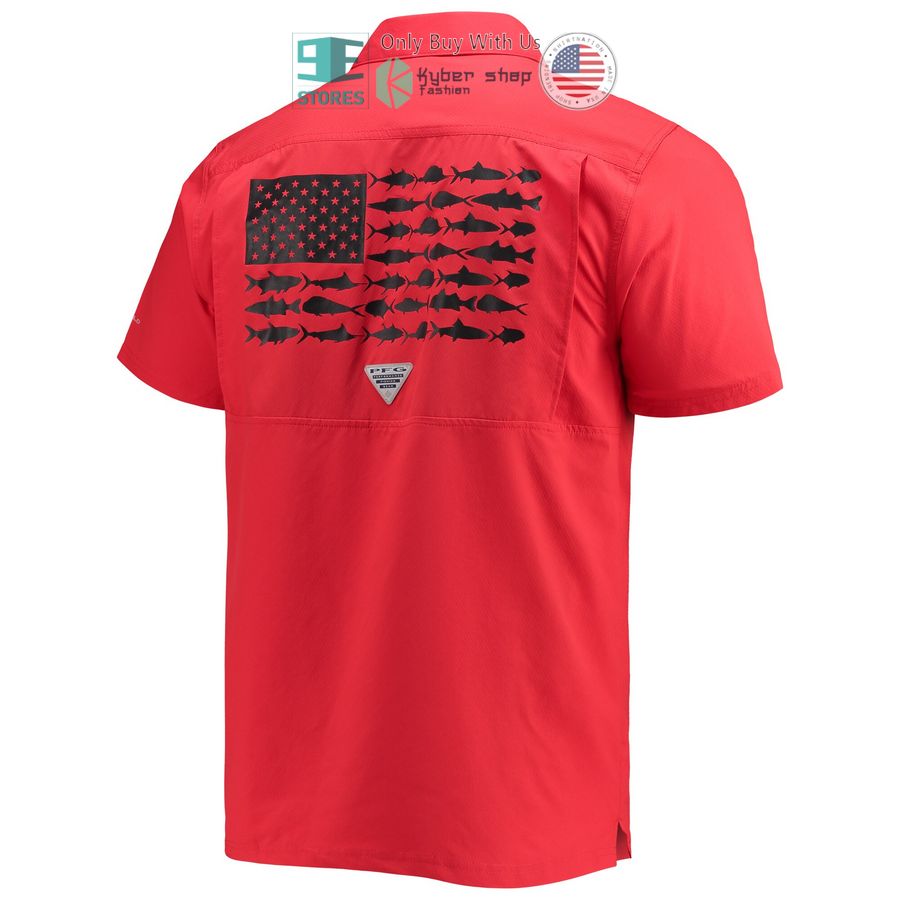 HOT Georgia Bulldogs Columbia PFG Slack Tide Camp Red Hawaii Shirt 3 georgia bulldogs columbia pfg slack tide camp red hawaiian shirt 3 5545