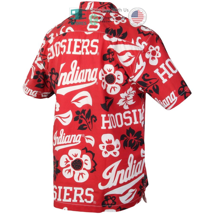 HOT Indiana Hoosiers Wes & Willy Floral Crimson Hawaii Shirt 3 indiana hoosiers wes willy floral crimson hawaiian shirt 3 78649